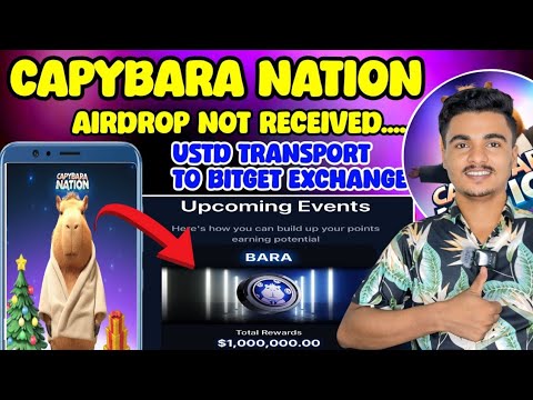 Capybara Nation 2 Airdrop Widhrwal ✅ || Cypebara Nation Upcoming Bara Events 😱 Cypebara Price $5