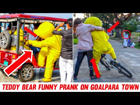 Teddy Bear At faith 👊 On Goalpara Public Road | Am Action|