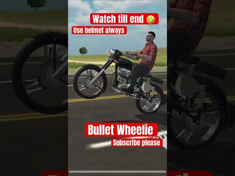 Use helmets always | Bullet Wheelie #gurnamsangheravlogs #automobile #bullet #bulletlovers