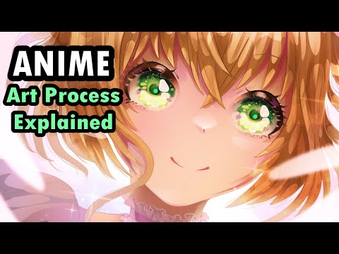 How to Draw Anime: Sakura! Learn What I Did (Voiceover Speedpaint)