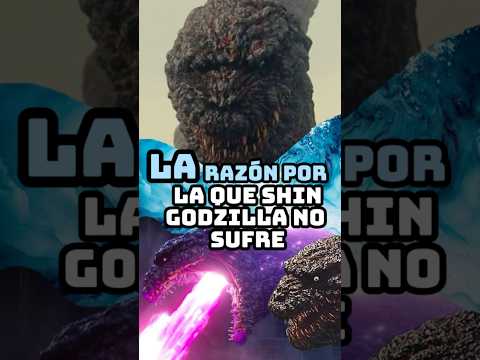 La razón por la que shin GODZILLA no SUFRE? #shingodzilla #toho #godzilla #shortsvideo #short