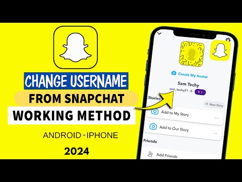 How to Change Username on Snapchat | how to change snapchat username in 2024