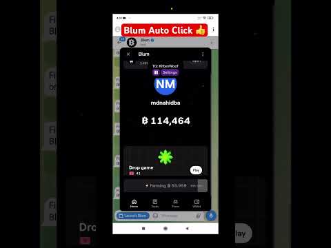 Blum Auto Clicker || Blum coin listing price || Blum Auto clicker full video #blum #crypto #trading