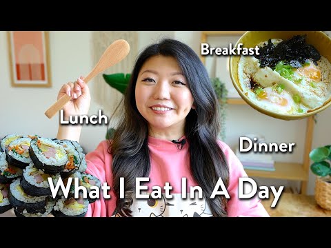 WHAT I EAT IN A DAY! Easy Korean Recipes 🍳🍚