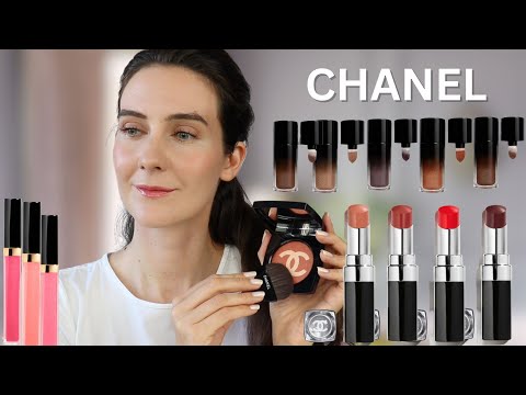 CHANEL Unboxing Get ready with me + swatches of Chanel Fall 2023 makeup collection | French Beauty