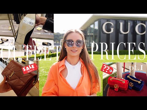 LUXURY OUTLET PRICES: GUCCI, YSL, JIMMY CHOO, MONCLER & OTHERS part 1