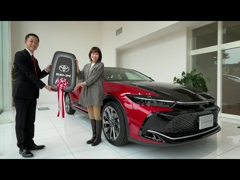 【新型クラウン】クラウンアンバサダー号を村上美香さんに納車!!