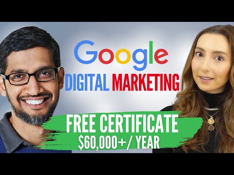 Make Money Online with this Free Google Digital Marketing Certificate ($60,000+ / Year)