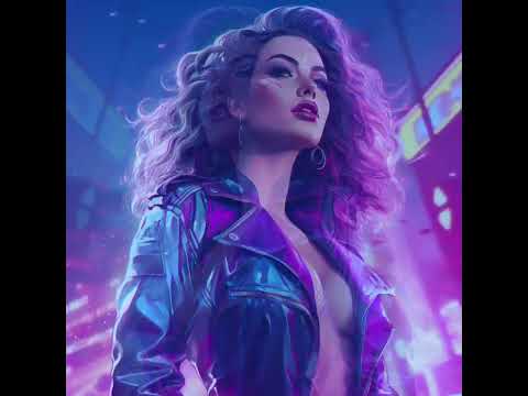 Synthwave Pop Glamorous City at Night