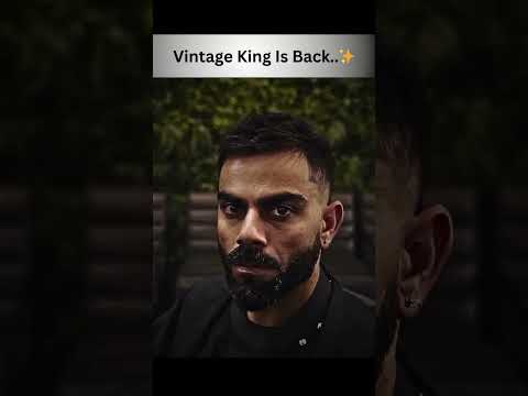 Vintage King Is Back...✨ #kohlieditz #viratkholiedit #cricketshorts #cricketlover