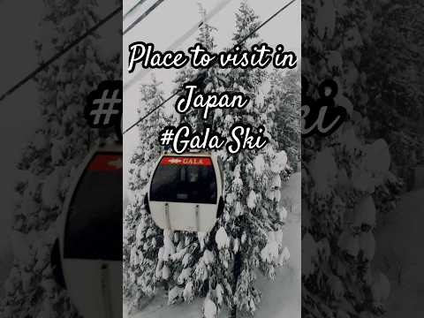 Gala ski resort #gala #galaskiresot #japanski #japanwinter #japan2024 #japantravel #travel #snowfall