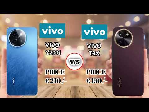 VIVO Y200i VS VIVO T3X SPECS COMPARING ||