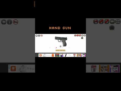 Hand Gun !  fast shooting .