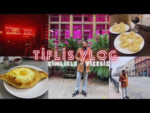 Sadece Kimlikle Ucuz Yurt Dışı Tatili! VİZESİZ Tiflis Gezisi Vlog | Mekanlar, Yeme İçme Önerileri