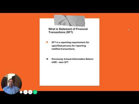 Statement of Financial Transactions (SFT)