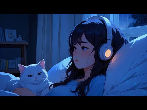 Overcome Anxiety and Sleep Effortlessly with Peaceful Sleep Music & Rain Sounds - Relax Your Mind