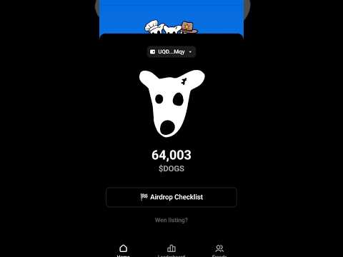 Dogs Airdrop Checklist #dogsairdrop #airdrop