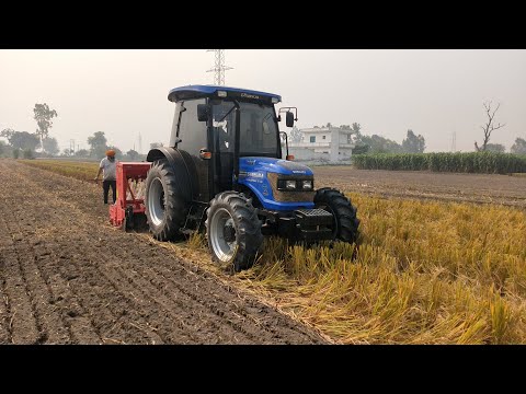 Super seeder (BR Dhanju) vs Sonalika 4×4 (Dhanoa Farm)