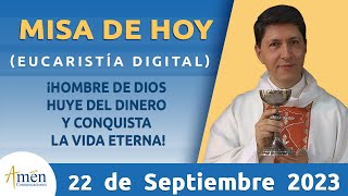 Misa de Hoy Viernes 22 de Septiembre 2023 l Eucaristía Digital l Padre Carlos Yepes l Católica