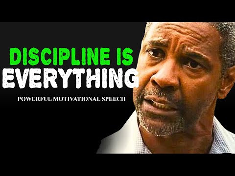 Discipline Is Everything | Denzel Washington Powerful Motivational Speech