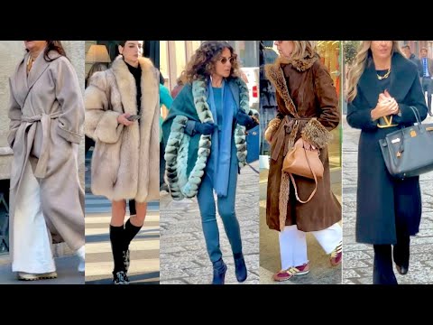 2024 DECEMBER ITALIAN STREET STYLE❄️MILAN STREET FASHION 🇮🇹WINTER OUTFITS #vanityfair