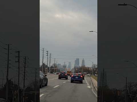 Driving in Mississauga #ontario #canada #shortvideo