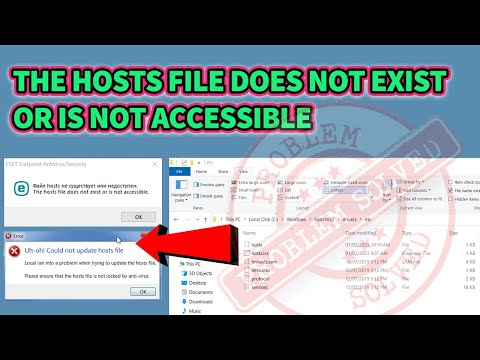 How to Restore Hosts file missing to default in Windows 11, 10, 8.1 & 7