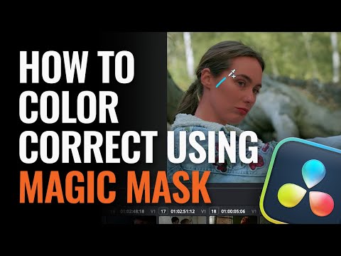 How to Color Correct Using Magic Mask