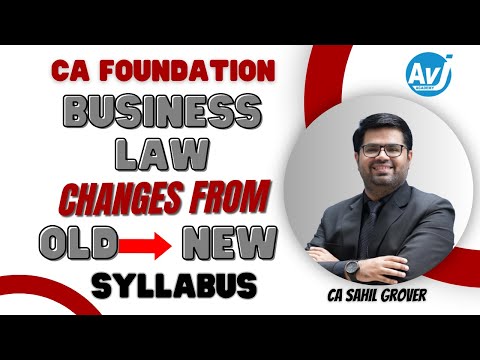 CA Foundation Law | How to Transition from Old Syllabus to New Syllabus in June 24| Transition Batch