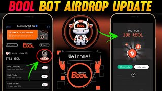 BOOL Network Airdrop Listing ? | BOOLean Badge Claim | Bool bot airdrop