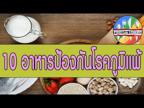 10 อาหารเสริมสรรพคุณเพิ่มภูมิต้านทานโรคภูมิแพ้ : Food Guide Thailand