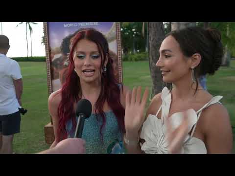 Moana 2 Hawaii World Premiere - itw Abigail Barlow and Emily Bear (Official video)