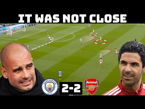 How Arteta Almost Shut Down Pep (And Made It Look Easy)