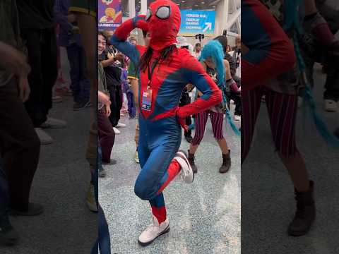 #spiderman Giggin’ at Comic-Con 😂| #shorts