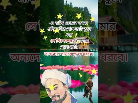 শেখ সাদী এর বিখ্যাত একটি উক্তি |#shorts #quotes #seikhsadi