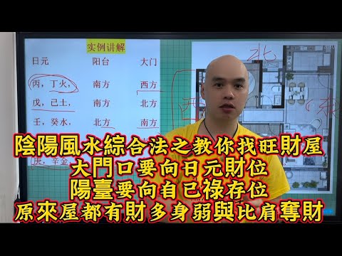 教你找旺財屋，原來屋都有財多身弱與比肩奪財#八字教學 #家居风水 #光营先生#旺财屋#李居明