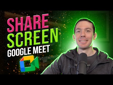 How to share your screen on Google Meet