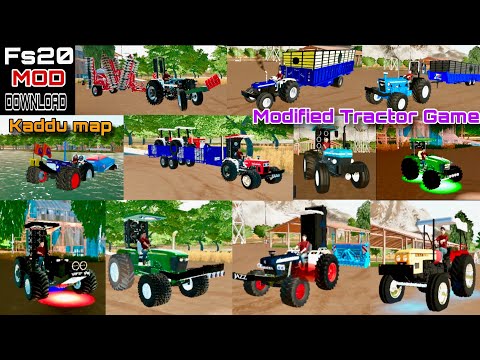 Farming Simulator 2020 Mods Indian Tractor | Fs20 All New Indian Tractor Mod | Indian Tractor Game