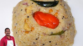 கோதுமை ரவா உப்புமா | Wheat rava upma | Balaji's kitchen