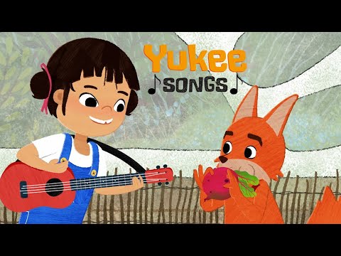 🎵 Playing With Your Food  Song 🥗 Music and Songs for Kids | Yukee