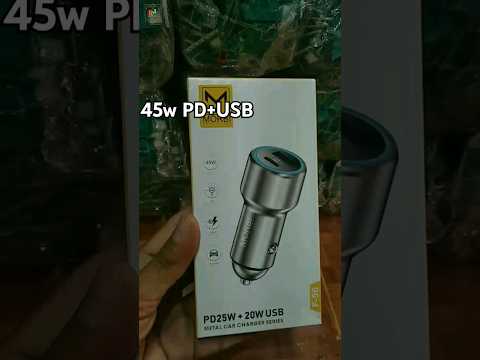 Morbi F56 45w Output PD+USB Metal Car Charger #short #shortsfeed #carcharger