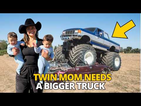 TWIN MOM NEEDS A BIGGER TRUCK - TWIN MOM DOESNT DRIVE A VAN