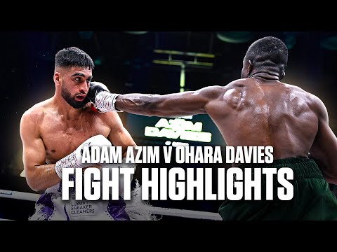 Adam Azim v Ohara Davies - RINGSIDE Full Fight Highlights