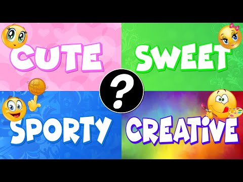 Which Type of Girl Are You? Cute, Sweet, Sporty or Creative? 💖🏀🎨✨