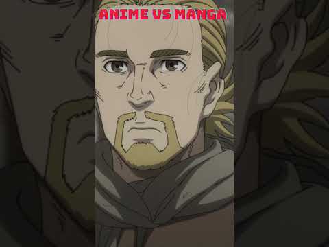 Manga vs Anime Vinland Saga 🔥 Season 2 episode 9 #vinlandsaga #shortsvideo #shorts #mangavsanime