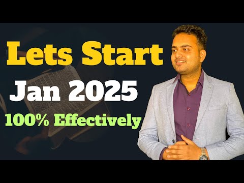 Lets start preparation for Jan 2025 Exam with 100% Effective method|