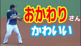 中村剛也選手の守備を眺めていたら、めちゃめちゃお茶目だった 20190503