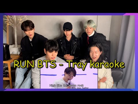 Koreans React To RUN BTS (SING)