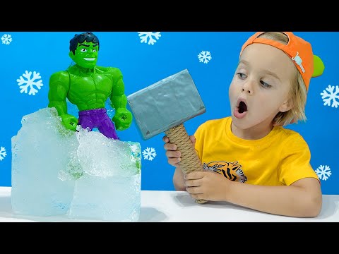 Chris and Mom Frozen Toys Challenge