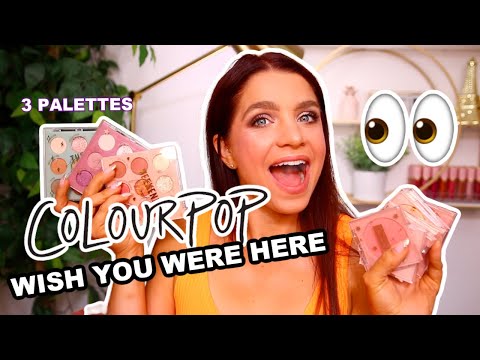 UMM HELLO COLOURPOP... NEW WISH YOU WERE HERE COLLECTION